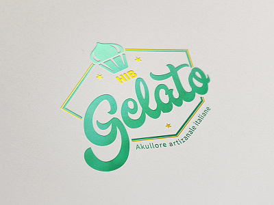 HIB Gelato Artisanal Ice Cream Logo