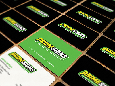 Prime Signs - Business Card