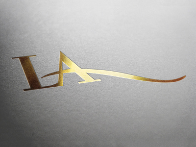 Lewis Aquetech Logo branding elegant foil gold gold foil log luxury