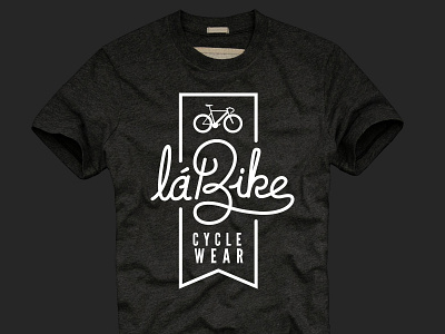 La' Bike - T-shirt apparel bike clothing cycle design t shirt tshirt