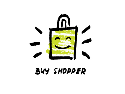 Buy shopper. Greenpeace eco concept