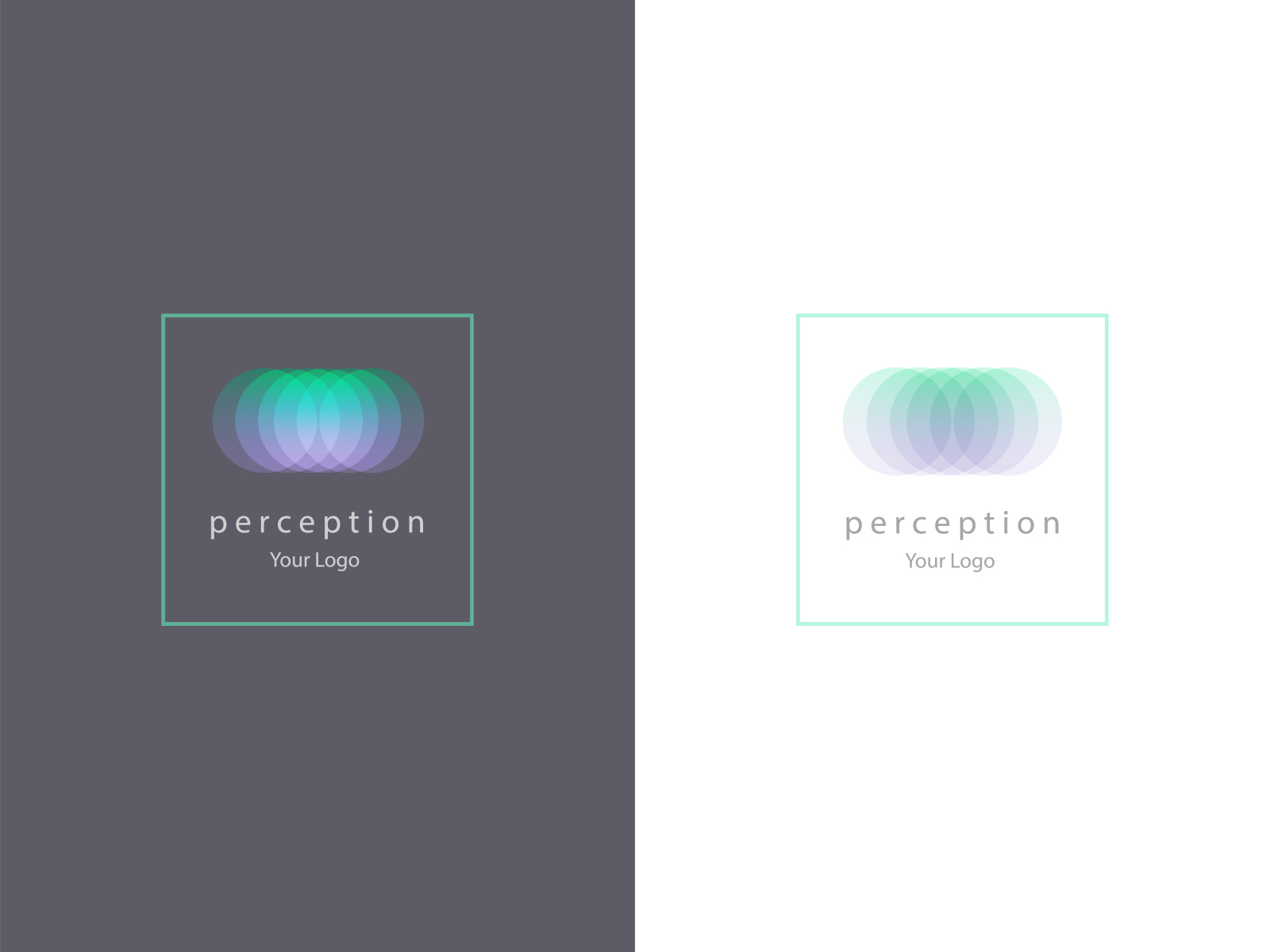 Perception logo concept by Alyce Strogaya on Dribbble