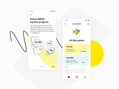 RBA Loyalty program appdesign banking bankingapp cute design illustration loyalty loyalty card loyalty program pastel pastel colors ui uidesign uiux uxui