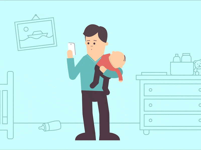 father son image adult animated