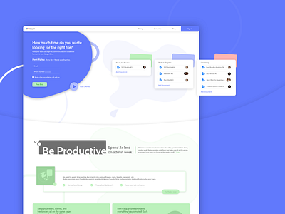 Landing page RipleyHQ landing page saas saas landing page ui ux web