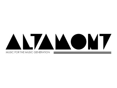 Logo Altamont altamont geometric logo music