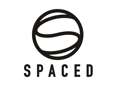 Spaced Logo White logo logodesign spaced spacedchallenge