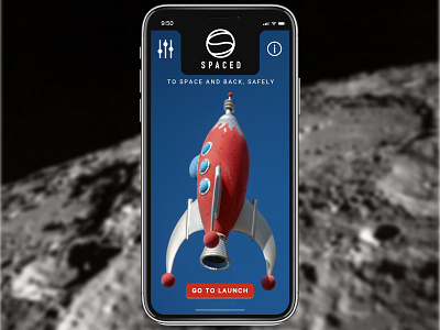 iPhone X Spaced Mock Up on the Moon iphone iphone x logo logodesign spaced spacedchallenge