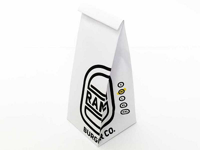 Ranch Burger Company Take Out Pack burger company packaging ranch take out