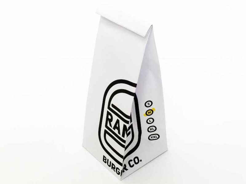 Ranch Burger Company Take Out Pack packaging take out company burger ranch