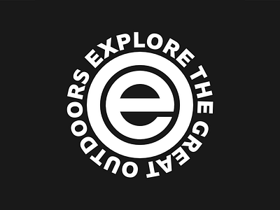 Explore The Great Outdoors blackandwhite brandingdesigner burrowsdesignco exploreoutdoors identitydesigner logodesigner outdoorbadge outdoorbadgechallenge outdoorlogo thegreatoutdoors