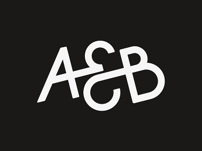 A & B Logo a and b ab identity identity design logo logo design logomark logotype