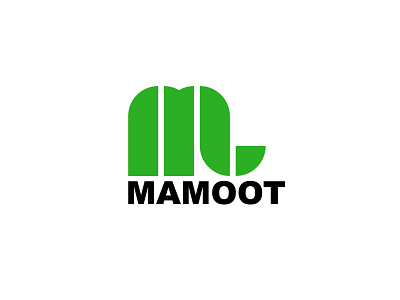 Mamoot elephant elephant logo logo design logo design concept mammoth mamoot mark minimal
