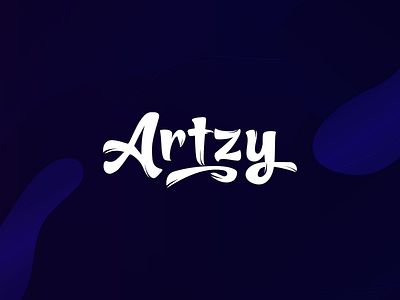 Artzy Logo branding branding design design logo logotype monogram