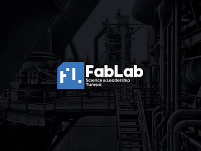 Fablab Tn branding branding design logo logotype monogram