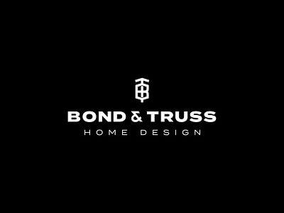 Bond & Truss brand identity branding design logomark logotype monogram