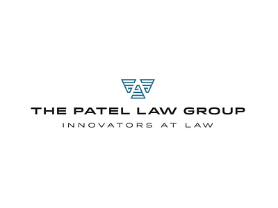 The Patel Law Group brand identity branding eagle innovators law logomark logotype