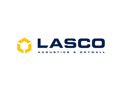 Lasco brand identity branding construction construction logo drywall logomark logotype