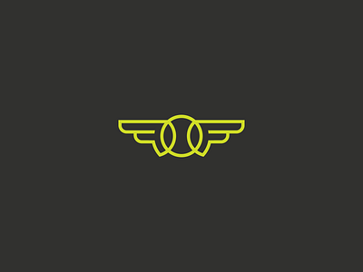 Isner Family Foundation brand identity branding design foundation logomark tennis tennis ball