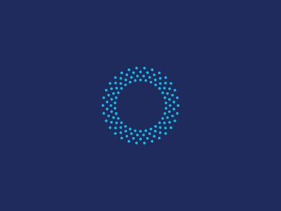 Precision Vascular blue brand identity branding circle design doctor dots health illustration logo logomark specialist vascular vein