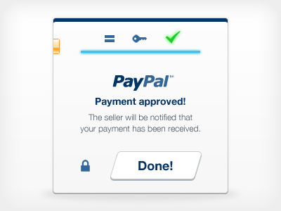 Payment approved checkout instant payment paypal