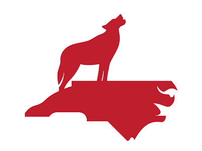 NC State Alternate Concept 2 alternate icon logo nc state north carolina wolfpack
