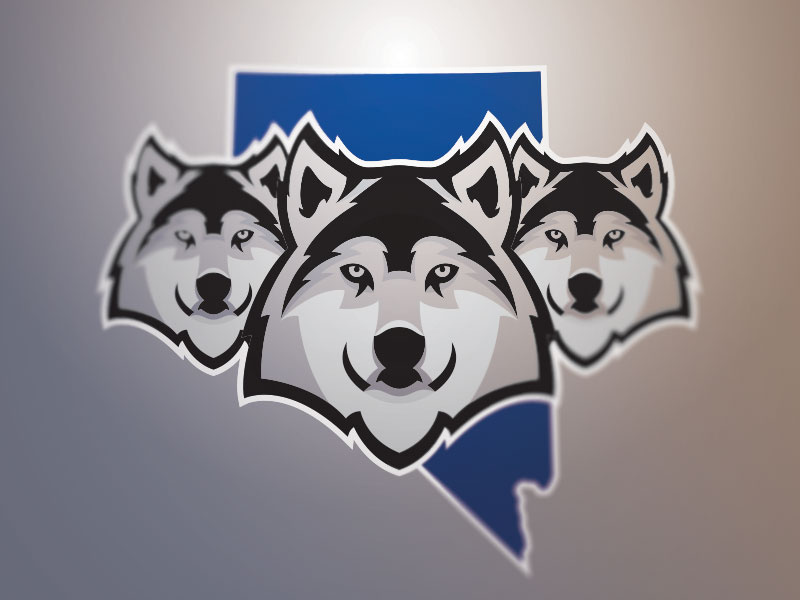 Nevada Wolf Pack Rebrand by Adam Eargle on Dribbble