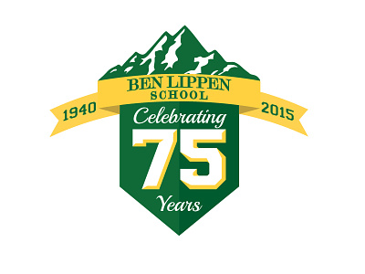 Ben Lippen School 75th Anniversary Logo