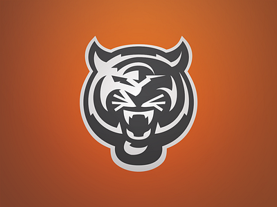 Tiger 3.0 | 1 color logos branding identity sports branding sports identity sports logo tiger