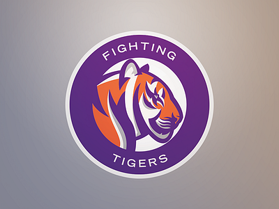 Tiger Roundel branding clemson identity sports branding sports identity sports logo tiger
