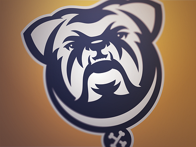 Bulldog | 1 color logos branding bulldog dog identity logo sports branding sports identity sports logo