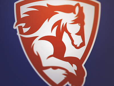 Horse/Mustang/Bronco/etc | 1 Color Logos 1 color logos branding bronco horse identity logo mustang sports branding sports identity sports logo