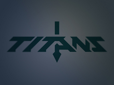 Titans Wordmark branding sports branding sports design sports logos sports type titans wordmark
