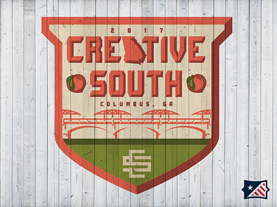 Creative South is here... branding creative south logo sports branding sports logo typography