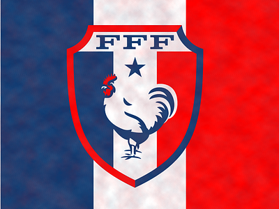 France Soccer Crest branding france rooster sports brand sports branding sports logos