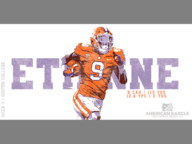 Week 4 Review - ETN football clemson sports illustration illustration sports design sports