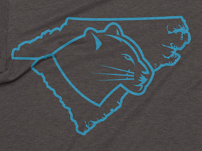 The Black Cats of Carolina big cat carolina panthers panther sports sports branding sports design sports logo