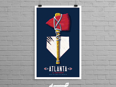 Download Atlanta Braves Artwork Wallpaper