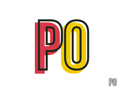 PO | Presunto & Ovo branding branding design design identidade logo logotype monogram project streetfood