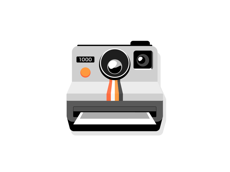 Photography Icon app flat icon illustration photo photography
