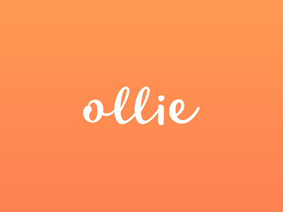 Ollie project app brand flat identity illustration ios profiling social