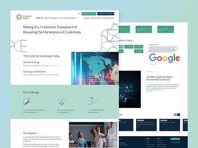 Credential Engine website redesign