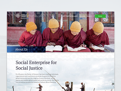 Interior Page interior justice social enterprise