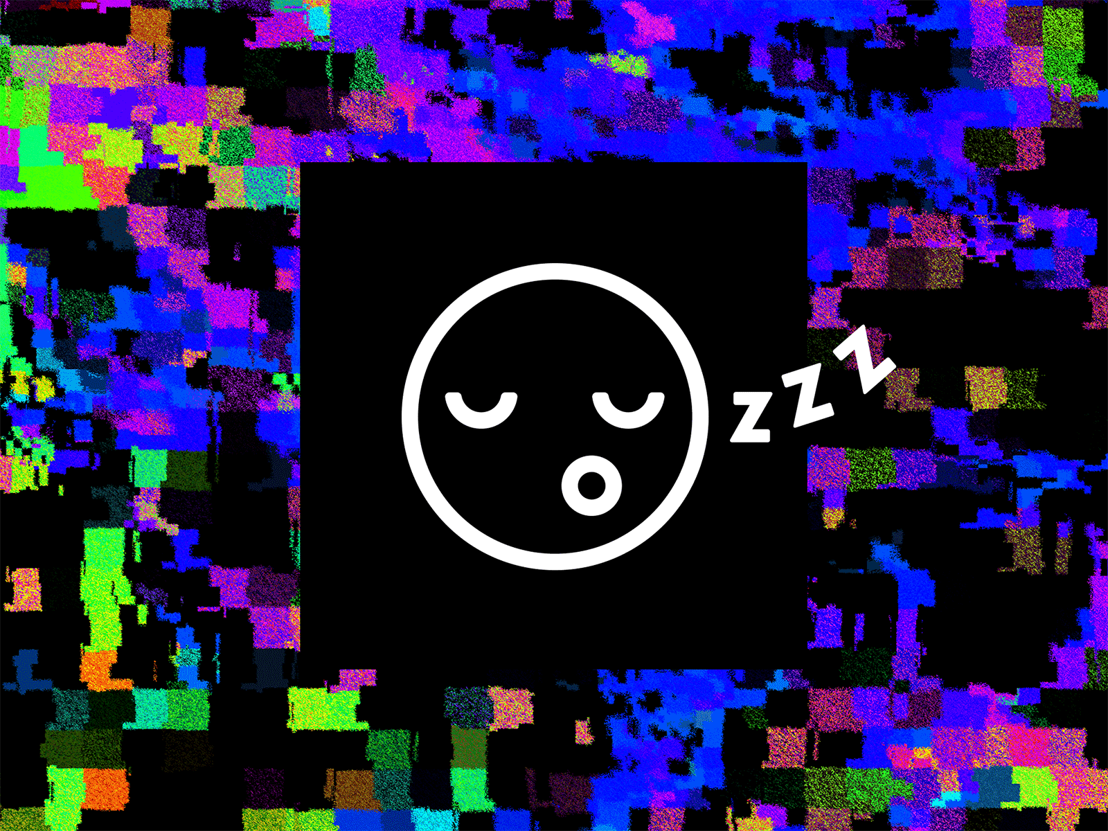 Identity for Crash Kit Sleep Mask Product brand branding college design glitch graphic art grapic design icon identity identity design logo sleep typography vector