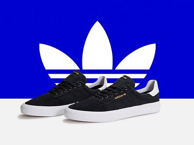 Adidas 3MC art direction brand design flat