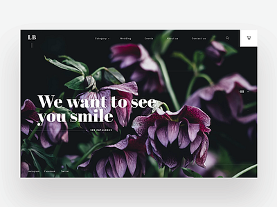 Redesign La Botanika_cover art direction design ui ux web web concept website