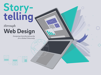 Storytelling Through Web Design boston boston design design graphic design illustration marketing northeastern northeastern university print scoutdesign student led typography