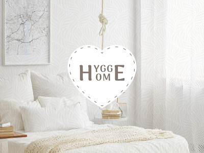 Hygge Home logo branding logo design