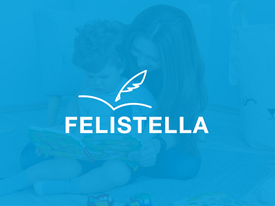 Felistella publishing company logo branding logo logo design