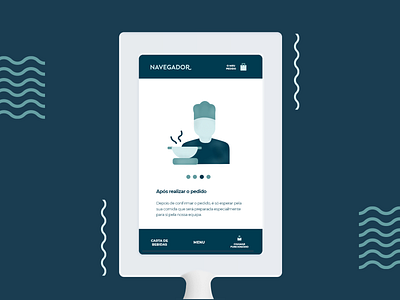 Food • App app create design food fun illustrator menu order restaurant sea search service tablet ui ux waves